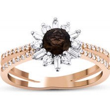 Mas Diamond 0,92 Fantezi Yüzük