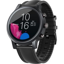 ZeBlaze Akıllı Saat Neo3 1.3 inç IPS Dokunmatik Ekran Kalp Hızı Monitörü IP68 Su Geçirmez-Siyah (Yurt Dışından)