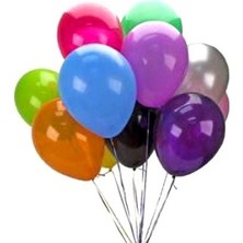 Hknys Sihirli Parti Metalik Balon Karışık  (20 Adet)-Parti-Dogum Günü