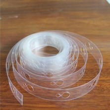 Hknys 100 Adet Metalik Balon ve 5 M. Zincir (Altın - Gümüş -Beyaz )