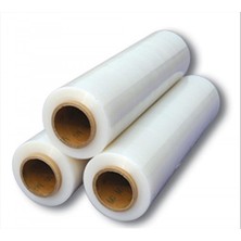 Palet Streç Film 17 Micron 50 cm x 250 mt 1 Koli 3'lü