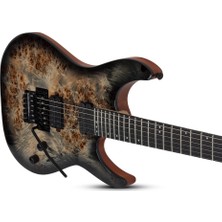 Schecter C-6 Pro FR Elektro Gitar (Charcoal Burst)