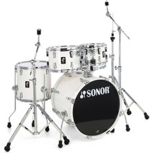 Sonor AQ1 Stage Akustik Davul Seti (Piano White)