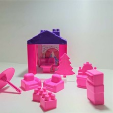 Pınarstore  Pinkie Girl Tek Katlı Ev LEGO House Blocks 36 Parça