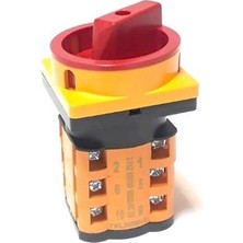 OPAŞ 3X16A 1-0-2 Mini Tip Kilitli Şalter