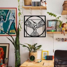 Baupor Hummingbird Metal Duvar Dekoru