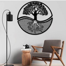 Baupor Hayat Ağacı Metal Duvar Dekoru