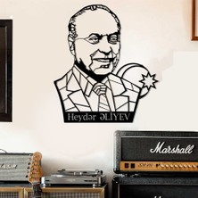 Baupor Aliyev Metal Duvar Dekoru