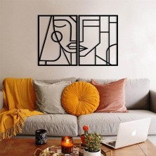 Baupor Kadın ve Erkek Metal Duvar Dekoru