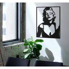Baupor Marilyn Monroe Metal Duvar Dekoru