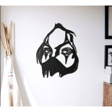 Baupor Ninja Metal Duvar Dekoru