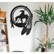 Baupor Kızılderili Metal Duvar Dekoru