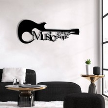 Baupor Rock Müzik Metal Duvar Dekoru