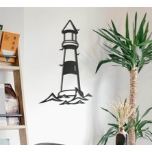 Baupor Deniz Feneri Metal Duvar Dekoru