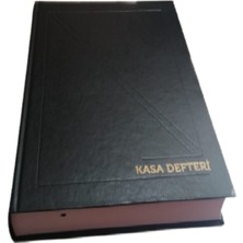 Siyah Kasa Defteri 20X28 368 Yaprak Cilt Bezli 1 Adet