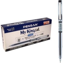 Iğne Uçlu Jel Kalem 12 Adet Siyah 0.5 Pilot Kalem Pensan Mykinggel Iğne Uçlu Jel Kalem Pilot Kalem 12 Tane Siyah 0.5mm