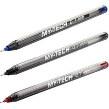 Tükenmez Kalem 5 Adet  3 Renk 0.7mm Pensan My-Tech Tükenmez Kalem 0.7mm Pensan 2240