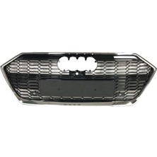 Audi a7 rs7 ön panjur ızgara krom siyah 2018+ c8