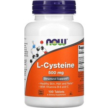 Now Foods, L-Cysteine, 500 Mg, 100 Tablets