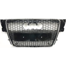 Audi a5 rs5 ön panjur ızgara krom siyah 2007 / 2011