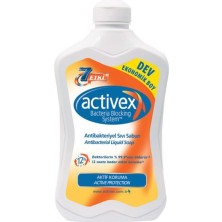 Activex Sıvı Sabun Aktif Antibakteriyel 1800 ml x 6 Adet