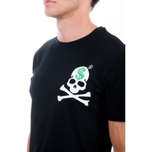 Bonesmen Yuvarlak Yaka T-Shirt "bones Dollar"