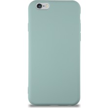 Case World Caseworld Apple iPhone 6 Kapak Içi Kadife Lansman Silikon Kılıf - Turkuaz