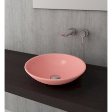 Bocchı Venezıa Çanak Lavabo 40 cm - Mat Somon
