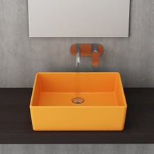 Bocchi Milano Çanak Lavabo 50 cm - Mandalina Sarısı 1215-021-0125