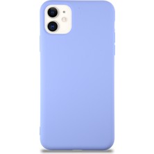 Case World Caseworld Apple iPhone 11 Kapak Içi Kadife Lansman Silikon Kılıf - Lila