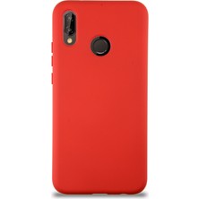 Case World Caseworld Huawei P20 Lite Kapak Içi Kadife Lansman Silikon Kılıf - Kırmızı