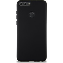 Case World Caseworld Huawei P Smart Kapak Içi Kadife Lansman Silikon Kılıf - Siyah
