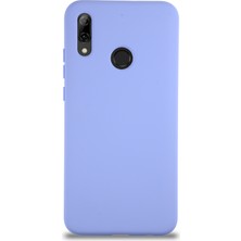 Case World Caseworld Huawei P Smart 2019 Kapak Içi Kadife Lansman Silikon Kılıf - Lila