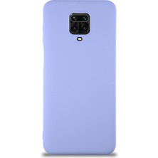 Case World Caseworld Xiaomi Redmi Note 9s Kapak Içi Kadife Lansman Silikon Kılıf - Lila