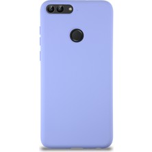 Case World Caseworld Huawei P Smart Kapak Içi Kadife Lansman Silikon Kılıf - Lila
