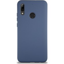 Case World Caseworld Huawei P Smart 2019 Kapak Içi Kadife Lansman Silikon Kılıf - Petrol Mavisi
