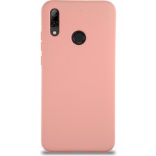 Case World Caseworld Huawei P Smart 2019 Kapak Içi Kadife Lansman Silikon Kılıf - Pembe