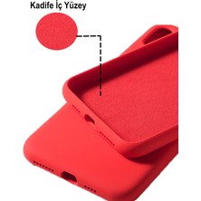 Caseworld Samsung Galaxy M12 Kapak Içi Kadife Kamera Korumalı Lansman Silikon Kılıf - Neon Pembe