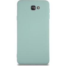 Case World Caseworld Samsung Galaxy J7 Prime Kapak Içi Kadife Lansman Silikon Kılıf - Turkuaz