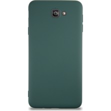 Case World Caseworld Samsung Galaxy J7 Prime Kapak Içi Kadife Lansman Silikon Kılıf - Yeşil