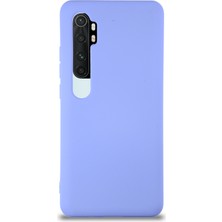 Case World Caseworld Xiaomi Mi Note 10 Lite Kapak Içi Kadife Lansman Silikon Kılıf - Lila
