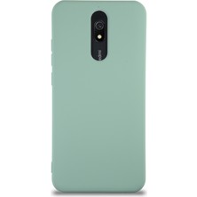 Case World Caseworld Xiaomi Redmi 8 Kapak Içi Kadife Lansman Silikon Kılıf - Turkuaz