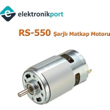 Elektronikport Rs 550 Şarjlı Matkap / Cnc Motoru - Yüksek Kalite