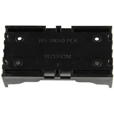 Elektronikport 18650 Pcb Tip Ikili Lityum Li-Ion Pil Yuvası 4 Pin