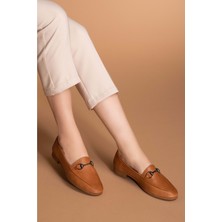 Gondol Deri Kadın Babet IZ.3501  - Taba - 39