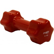 Povit 1 Adet Pvc Dambıl Vinly Kaydırmaz Yüzey  ( Kol ve Göğüs Geliştirme )