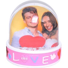 Nobbystar I Love You Yazılı Kar Küresi Fotoğraf Çerçevesi