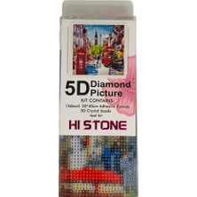 Hı Stone 5d Elmas Boncuk Taş Işleme Mozaik Goblen Kit 30X40CM YDF73410