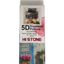 Hı Stone 5d Elmas Boncuk Taş Işleme Mozaik Goblen Kit 30X40CM YDF74591