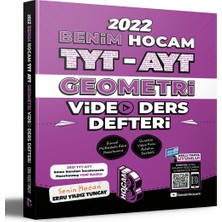 Benim Hocam Yayınları 2022 Tyt Ayt Geometri Video Ders Defteri Benim Hocam Yayınları + Tyt Ayt Geometri Soru Kitabı Metin Yayınları